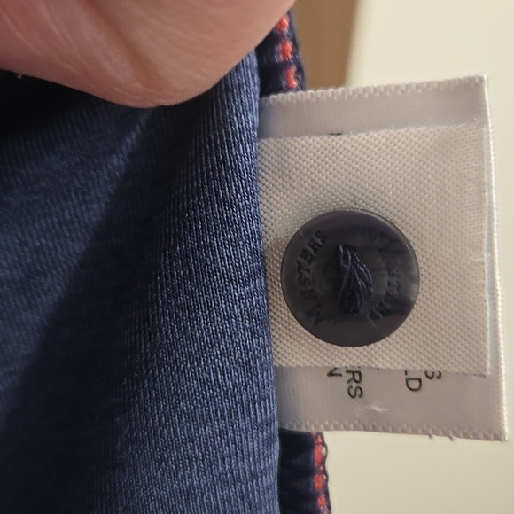 Magnolia Lane-Tech Masters Golf Polo Shirt Short Sleeve Heather Blue-Size 1X - Picture 10 of 17